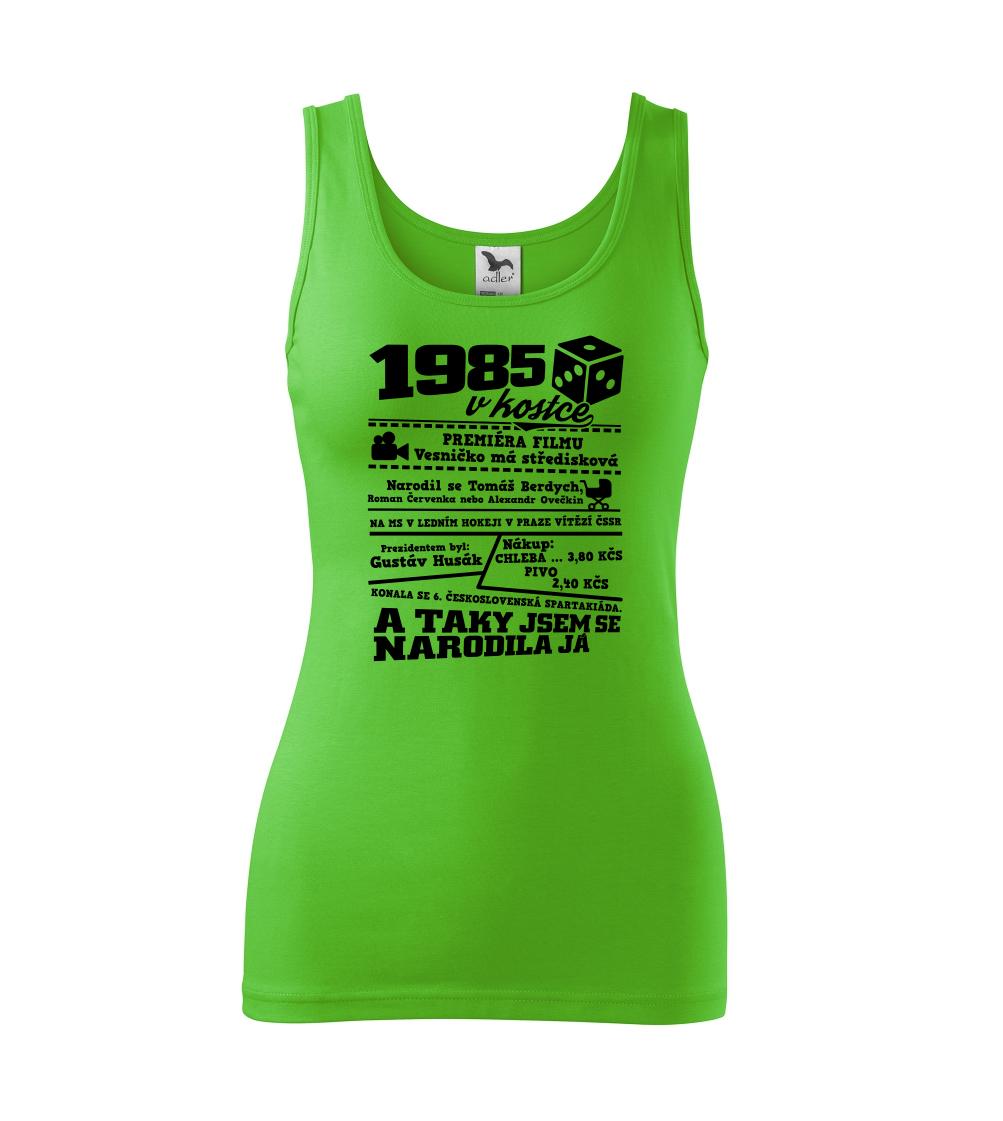 1985 v kostce - Tílko triumph