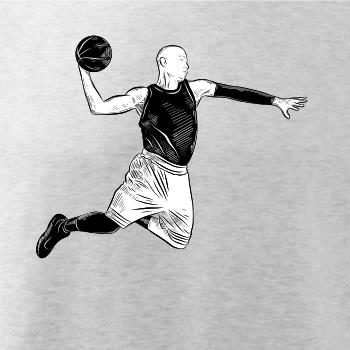 Basketbalista ve výskoku