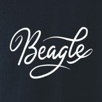 Beagle - nápis okrasný