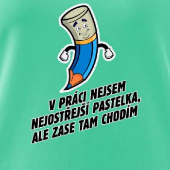 V práci nejsem nejostřejší pastelka