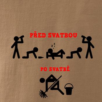 Před a po - svatba párty Před a po - svatba párty