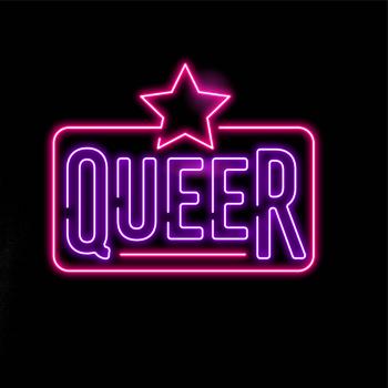 Neon sign queer