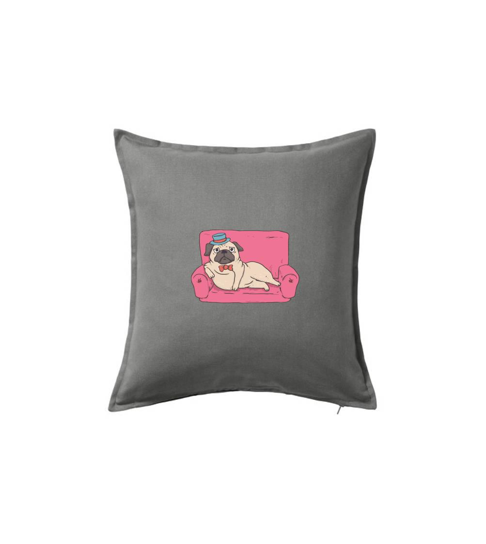 Mops na gauči