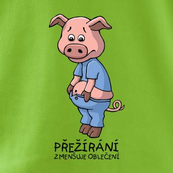 Přežírání zmenšuje oblečení (Hana-creative)