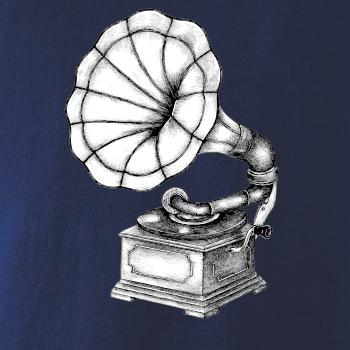 Gramofon kresba