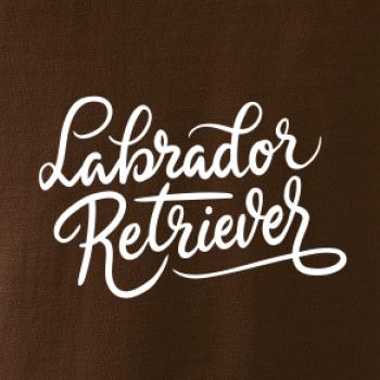 Labrador - nápis okrasný