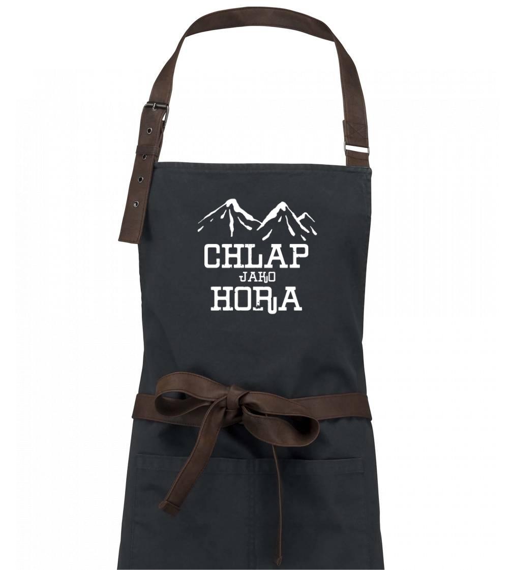Chlap jako hora - Zástěra Vintage