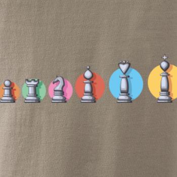 Šachy v řadě barevné