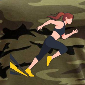 Běhání - žena startuje