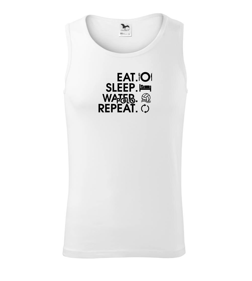 Eat sleep water polo repeat - Tílko pánské Core