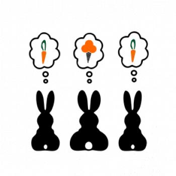 Králici přemýšlí, co by sežrali