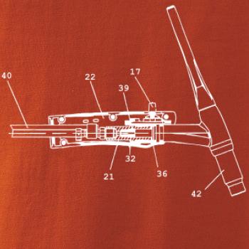 Svářeč - Svářecí pistole - nákres