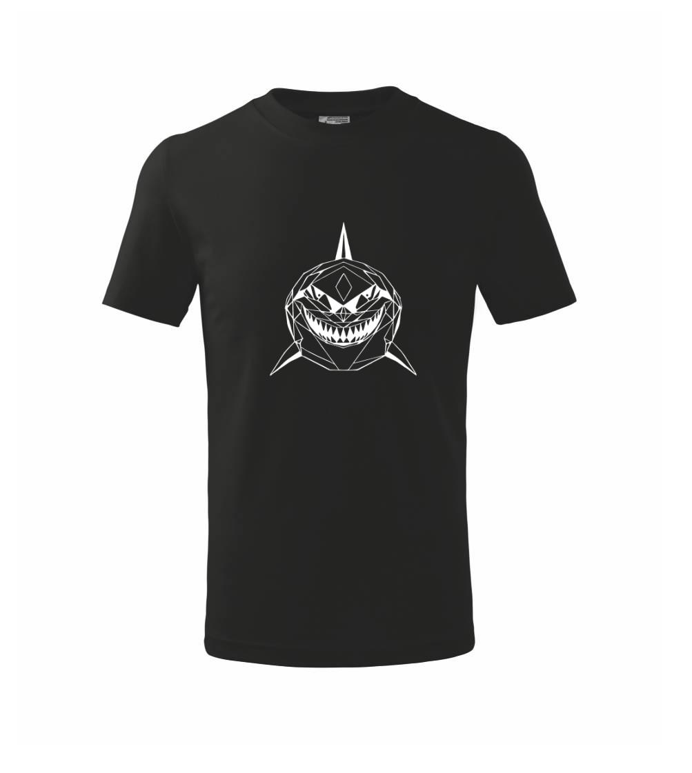 Geometrie - žralok tvář