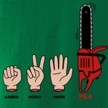 kámen, nůžky, papír, pila (Hana-creative)