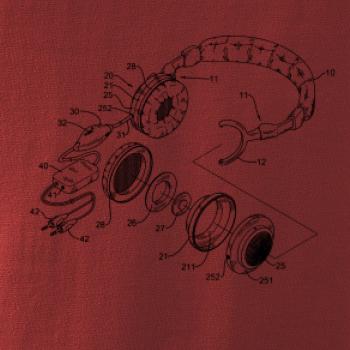 Nákres sluchátko s mikrofonem