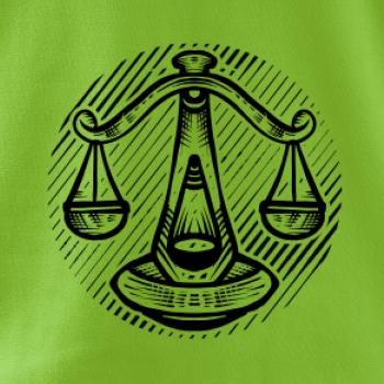 Váhy čárkovaný kruh