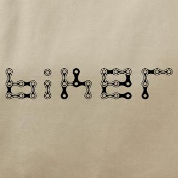 Biker nápis řetěz