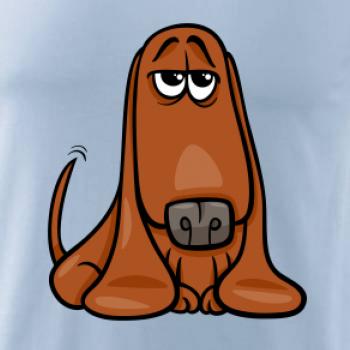 Baset - kreslený hnědý