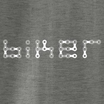 Biker nápis řetěz