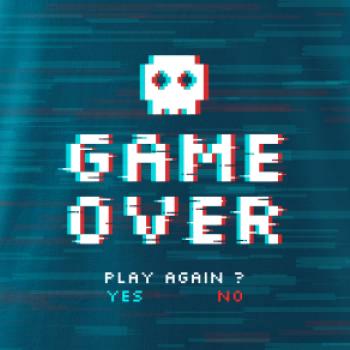 Game over play again Game over play again