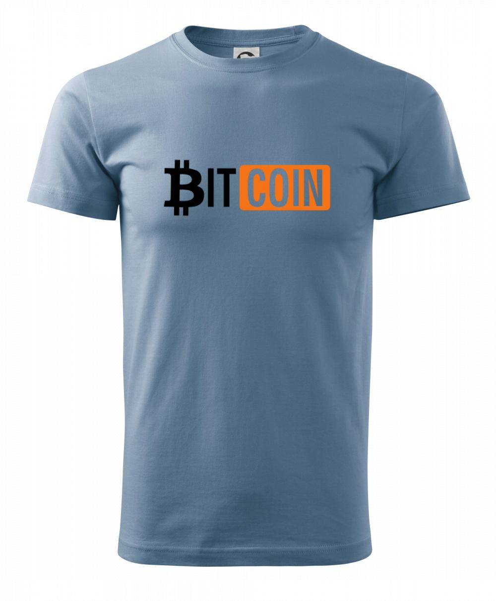 Bitcoin nápis Bitcoin nápis