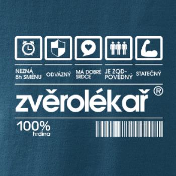 Čárový kód zvěrolékař, zvěrolékařka Čárový kód zvěrolékař, zvěrolékařka