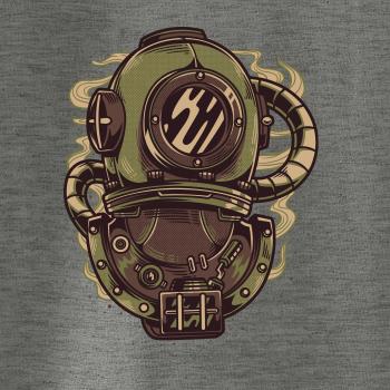 Starý potapěčský skafandr