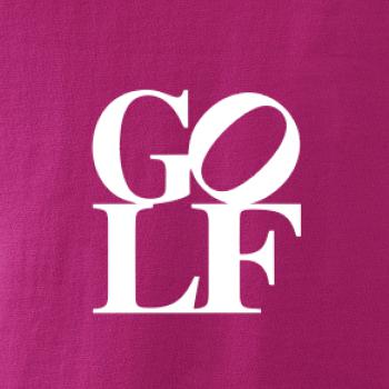 Go-lf nápis