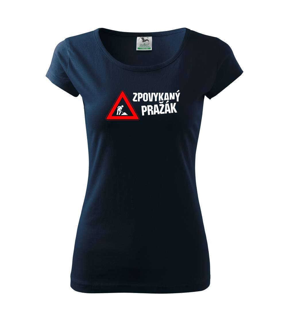 Zpovykaný Pražák - práce na silnici