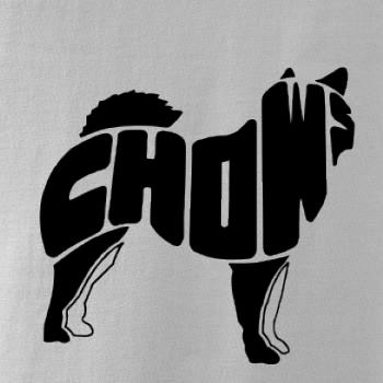 Čau Čau - nápis v těle