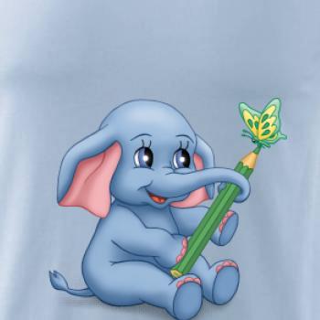 Slon s pastelkou (Hana-creative)