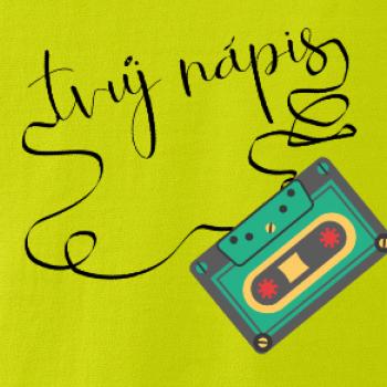Stará kazeta - tvůj nápis