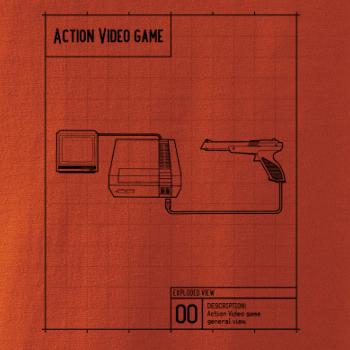 Nákres videohra se zbraní