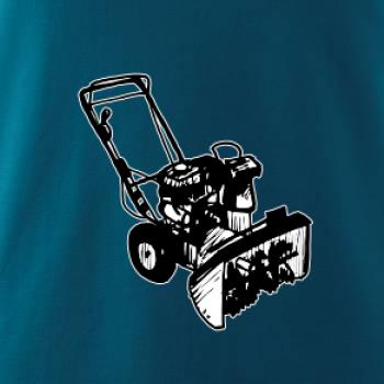 Sněhová fréza kresba