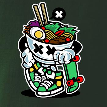 Saláťák na skejtu