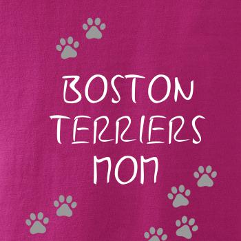Boston Teriers mom Bostonský teriér (reflexní tlapky)