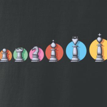 Šachy v řadě barevné