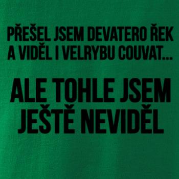 Viděl jsem velrybu couvat