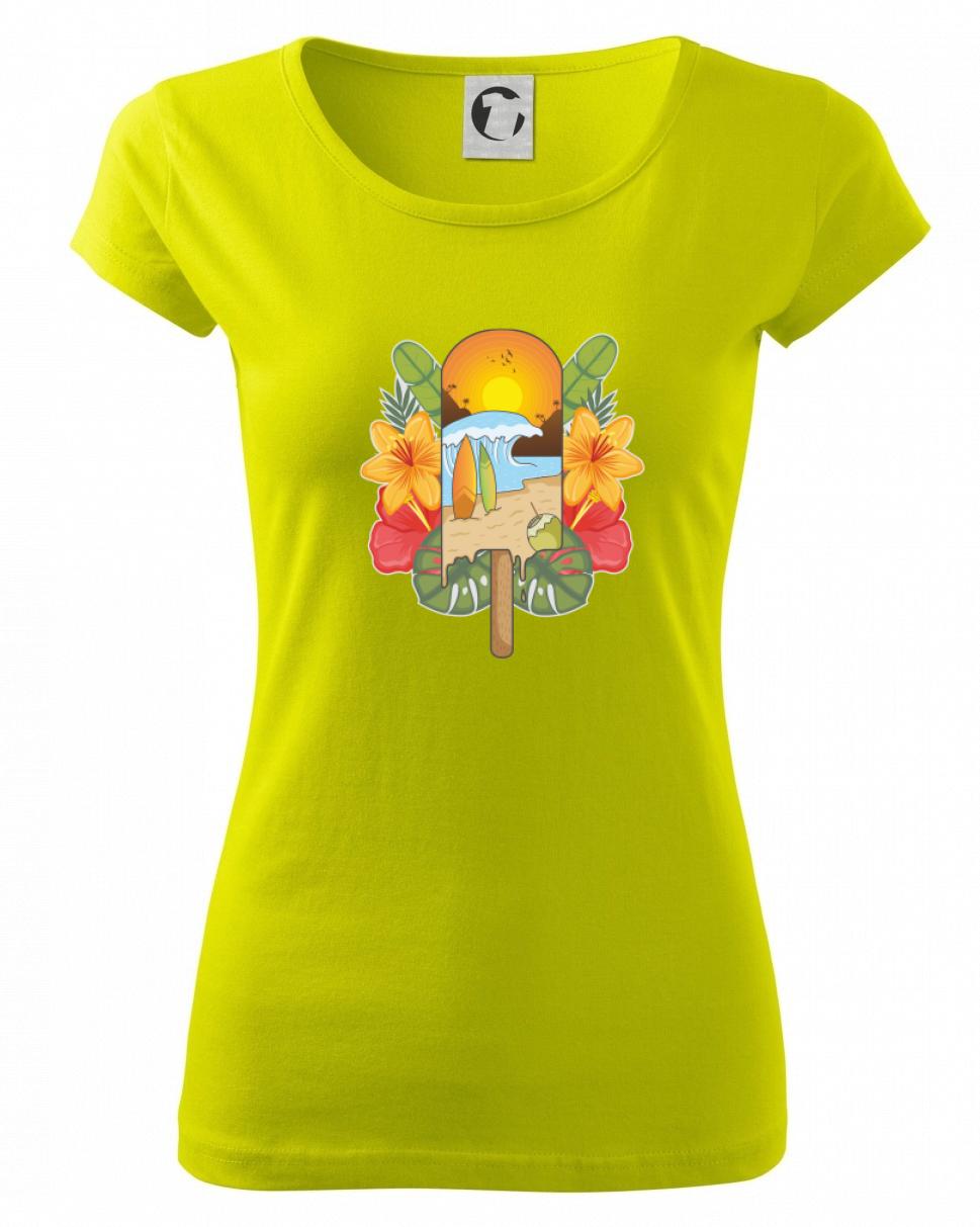 Léto, nanuk, moře, pláž