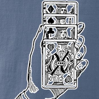 Poker ruka s kartama