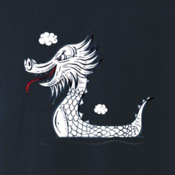 Dračí lodě olejomalba