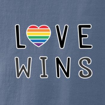 Love wins nápis