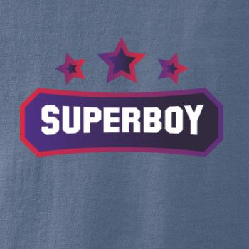 Superboy - nápis barevný