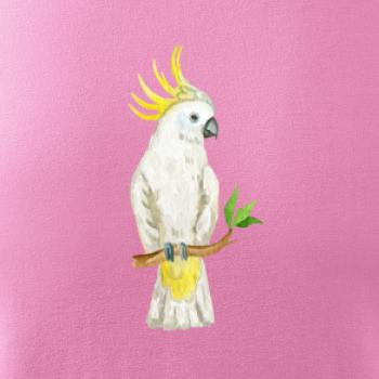Papoušek Kakadu kreslený