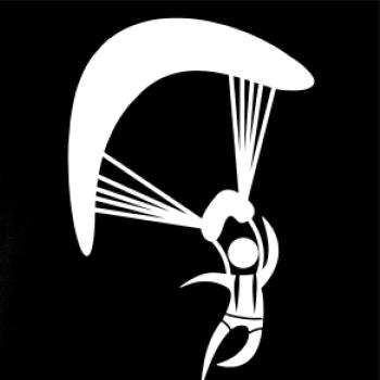 Paragliding panáček ikona