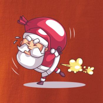 Santa nese težký náklad