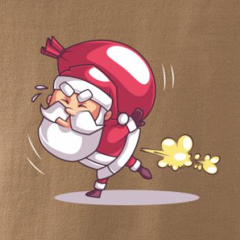 Santa nese težký náklad