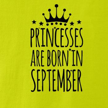 Princesses are born in September