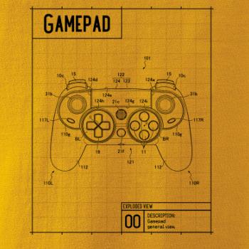 Nákres Gamepad moderní