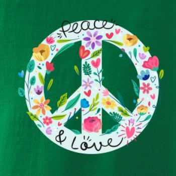 Peace and love symbol Peace and love symbol